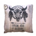 Coussin carré - Apache modèle 2 Coussin carré - Apache modèle 2