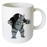Tasse en cramique Rhino by Cbkreation
