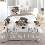Parure de lit Felino 140 x 200 cm Parure de lit Felino 140 x 200 cm