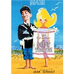 Affiche ancienne Le gendarme de Saint Tropez Affiche ancienne Le gendarme de Saint Tropez