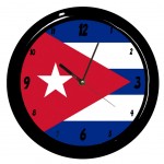 Pendule ronde Cuba Cbkreation