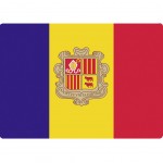 Informatique Tapis de souris drapeau Andorre