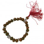 Bracelet Bouddhiste en perles de bois - Modèle Marron