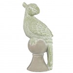 Statuette Perroquet - poterie 23 cm