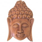 Boite visage bouddha puzzle en bois sculpté Boite visage bouddha puzzle en bois sculpté