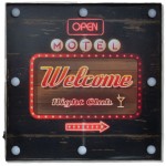 Panneau LED Open Motel