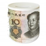 Tirelire ronde le Yuan par Cbkreation