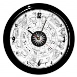 Pendule ronde Astrologie Cbkreation