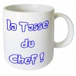 Tasse en céramique Chef Cbkreation Tasse en céramique Chef Cbkreation
