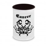 Pot  stylos en cramique Signes du Zodiaque Cancer Cbkreation