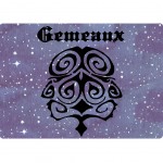 Informatique Tapis de souris signe du zodiaque Gmeaux