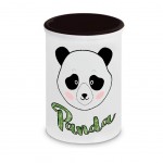 Pot  stylos en cramique Panda Mignon Cbkreation