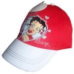 Casquette Betty Boop Rouge