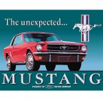 Dcoration mtallique Mustang The Unexpected 40.5 x 31.5 cm