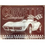 Dcoration mtallique Rectangulaire Corvette 40.5 x 31.5 cm