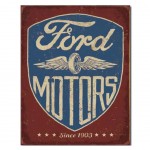 Dcoration mtallique Rectangulaire Ford Motors 40.5 x 31.5 cm