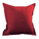 Une taie d'oreiller 65x65 cm - Rouge