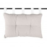 Coussin tête de lit 45 x 70 cm - Beige et Ecru Coussin tête de lit 45 x 70 cm - Beige et Ecru