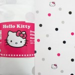 Drap housse Hello Kitty Strass 2 places
