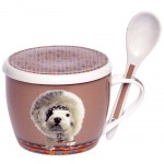 Set soupe Téo Jasmin Marron Set soupe Téo Jasmin Marron