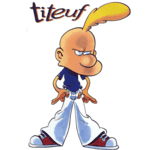 Sticker Deco mousse Titeuf