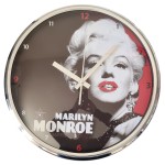 Pendule murale en mtal Marilyn