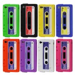 Coque silicone IPHONE 4 cassette audio