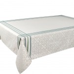 Nappe enduite Bilbao 150 x 250 cm - grise