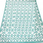 Tapis dextrieur Cladon Bleu en Polypropylne 120 x 170 cm