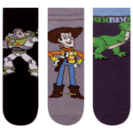 Lot de 3 paires de chaussettes Toy Story