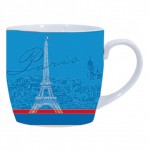 Tasse cramique Bleu Paris