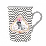 Tasse en cramique Hibiscus Eccentric Dog