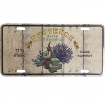 Plaque décorative métallique Provence