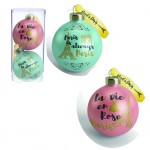 Set de 2 boules de Noël Paris