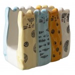 Support pour ponge ou serviettes Chats