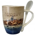 Mug avec cuillre Marseille