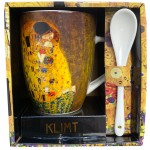 Mug cuillère KLIMT - LE BAISER Mug cuillère KLIMT - LE BAISER