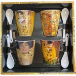 Set gobelets à café et cuillère KLIMT Set gobelets à café et cuillère KLIMT