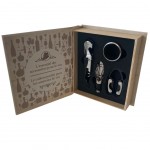 Boire du rouge - Petit coffret sommelier en forme de livre