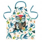 Tablier en coton dcor The Owl and Owlet par Allen