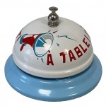 Cloche de table - A table - en métal