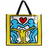 Sac pour les courses Jaune Keith Haring