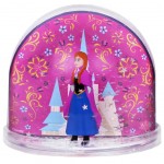 Porte photo boule  neige Frozen Anna