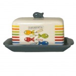 Boite pour le beurre en céramique - Les Petits Poissons Boite pour le beurre en céramique - Les Petits Poissons