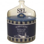 Boite à gros sel ADERNE BLEU en céramique Boite à gros sel ADERNE BLEU en céramique