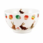 Bol en porcelaine lapins de p�ques 480 ml