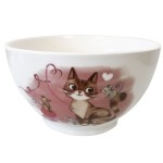 Bol en gr�s chat et souris 480 ml