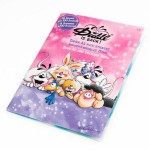 Cahier avec stickers repositionnables Diddl format A5