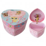 Boite � bijoux musicale Coeur Littlest Petshop