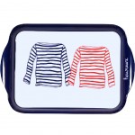 Mini plateau rectangulaire Marinière heureux Mini plateau rectangulaire Marinière heureux